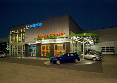 Mazda Dealership - Saco, ME designed by Patco Commercial Construction
