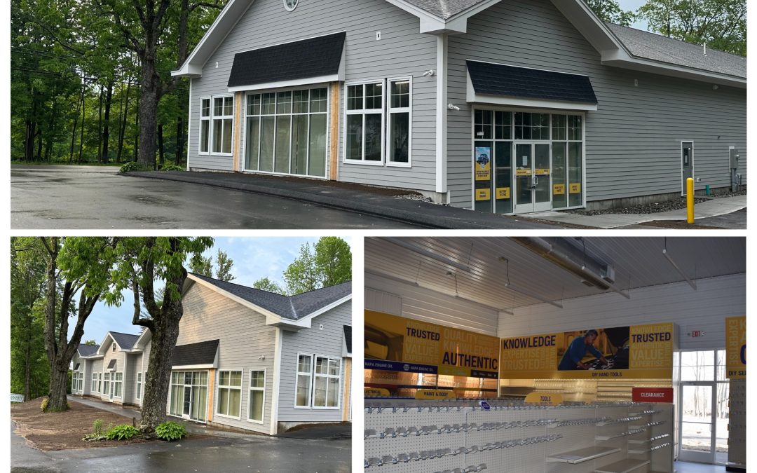 Proven Partners: PATCO Completes a New Wood-Frame Store for NAPA in Standish